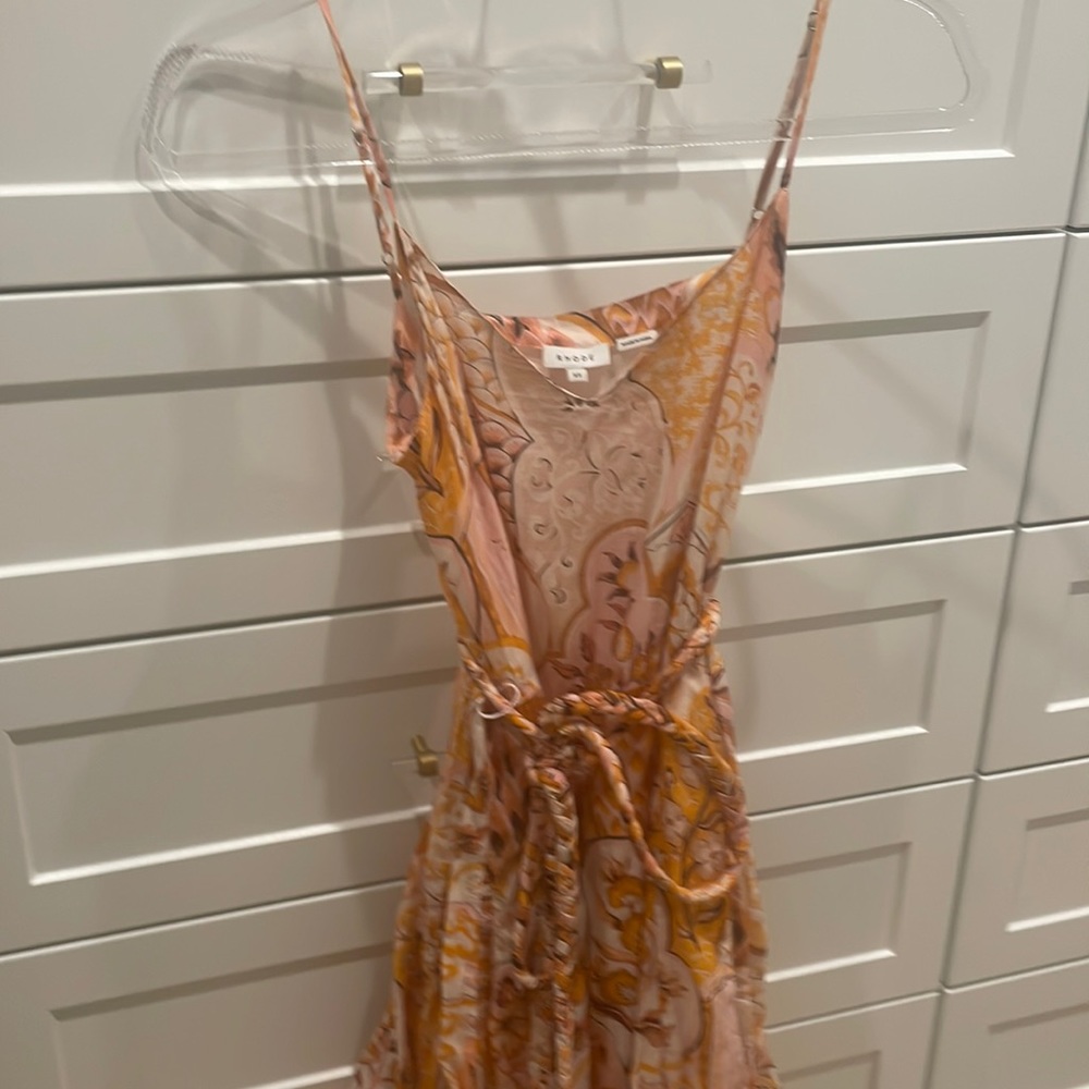 Rhode Printed Cotton Voile dress size xs